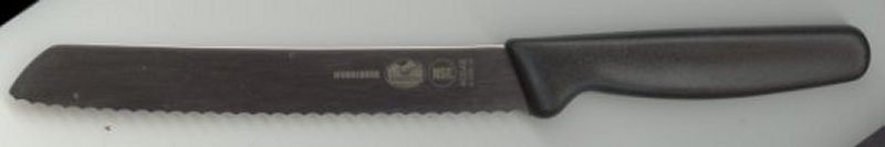  Forschner/Victorinox Chef's Knife, 6 in Straight, 1 1/4 in Wide  at Black Fibrox Handle Model 40570 (Replacement for 88570): Flatware Fruit  Knives: Home & Kitchen